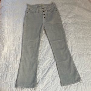 Madewell corduroy Cali Demi boot pants
